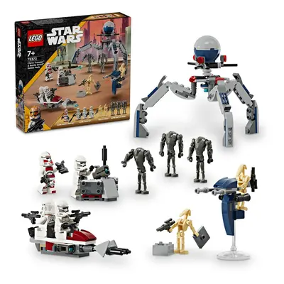 LEGO® Star Wars™ - Pachet de lupta Clone Trooper™ si droid de lupta 75372, piese