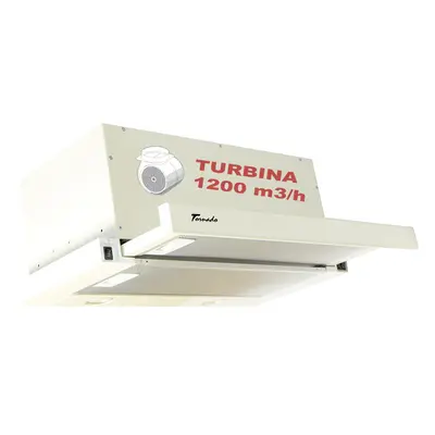 Hota Telescopica Incorporabila Tornado Storm (60), motor, latime cm, viteze, absorbtie m3/ora, B