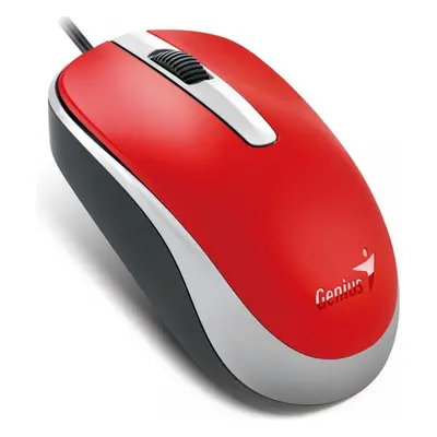 Genius optical wired mouse DX-120, Red