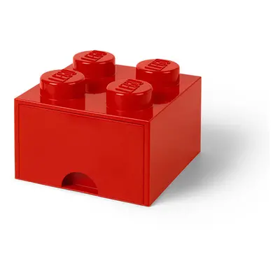 Cutie depozitare LEGO 2x2 cu sertar, rosu (40051730)