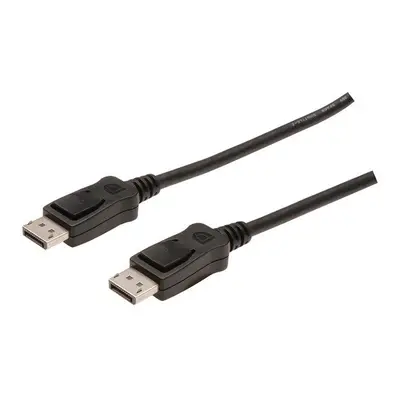 Cablu video Assmann DisplayPort Male - DisplayPort Male, v1.1a, 3m, negru