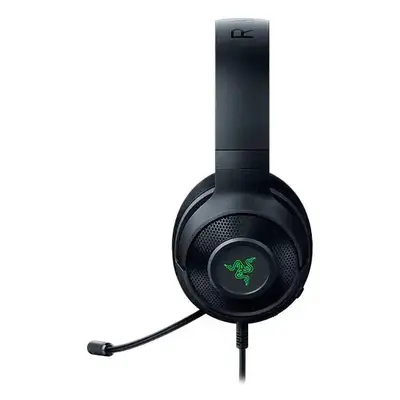 Casti gaming Razer Kraken V3 X, iluminare Chroma RGB, USB, Negru