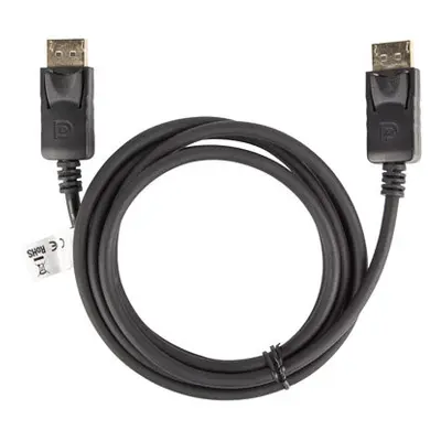 Cablu video Lanberg DisplayPort Male - DisplayPort Male, v1.2, 1.8m, negru