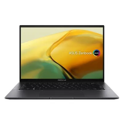 Laptop Asus Zenbook UM3402YA, AMD Ryzen 7730U, inch 2.8K, 16GB RAM, 1TB SSD, Windows Home, Negru