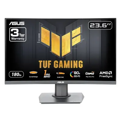 Monitor VA LED ASUS TUF Gaming 23.6" VG24VQER, Full HD (1920 x 1080), HDMI, DisplayPort, Ecran c