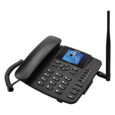 Telefon clasic Maxcom MM41D Comfort, hotspot WiFi, Black