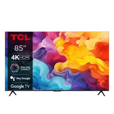 Televizor LED TCL cm, 85V6B, Ultra HD 4K, Smart TV, WiFi, CI, Negru