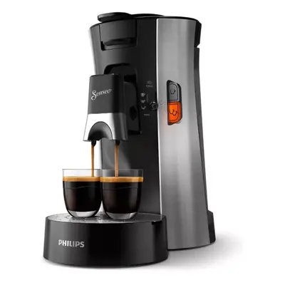 Cafetiera Philips Senseo Select CSA250/11 cu filtru, Gri\Negru