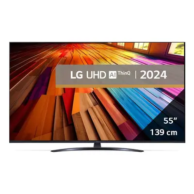 Televizor LG LED 55UT81003LA, cm, Smart, 4K Ultra HD, Clasa G (Model 2024)