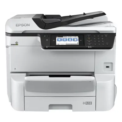 Imprimanta Multifunctionala inkjet color Epson WorkForce Pro WF-C8610DWF, Duplex, Retea, Wireles