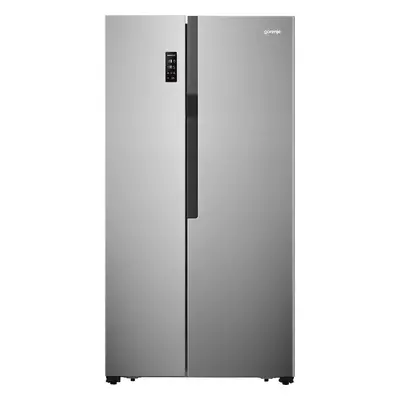 Frigider Side by Side Gorenje NRS918EMX, No Frost Plus, l, H 178.6 cm, Clasa E, Inox