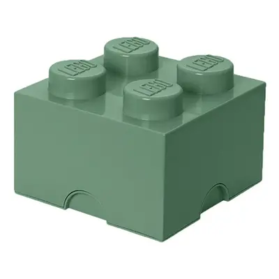 Cutie depozitare LEGO 2X2 verde nisip (40031747)