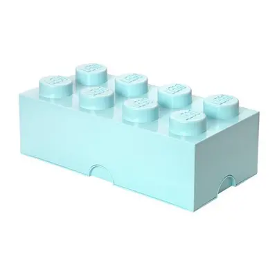 Cutie depozitare LEGO 2x4 albastru aqua (40041742)