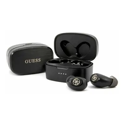 Casti Wireless In-Ear Bluetooth Stereo TWS Cu Microfon Guess GUTWSJL4GBK - Negru