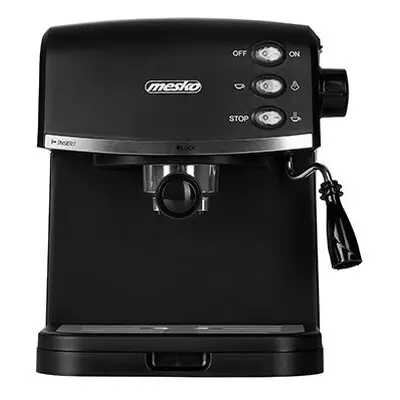 Espressor de Cafea si Capucinno Mesko MS 4409, W, Bari, Negru