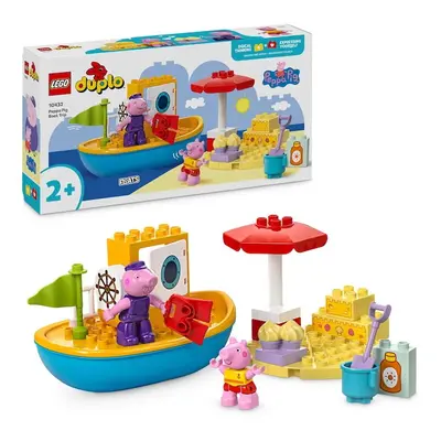 LEGO® DUPLO® - Excursia cu barca a Purcelusei Peppa 10432, piese