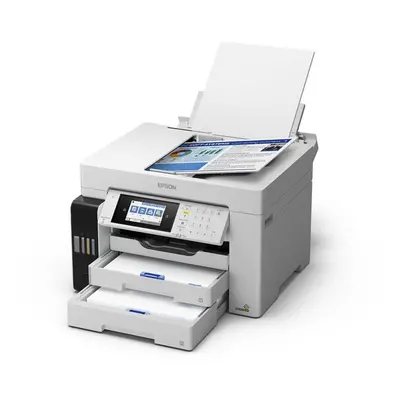 Imprimanta multifunctionala inkjet color Epson L15180, A3, duplex, ADF, USB, Wi-Fi, ppm