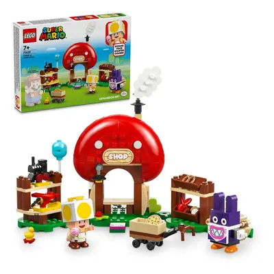 LEGO® SUPER MARIO™ - Set de extindere - Nabbit la magazinul lui Toad 71429, piese