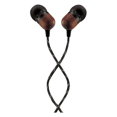 Casti MARLEY Smile Jamaica, EM-JE041-SB, Cu Fir, In-Ear, Microfon, negru