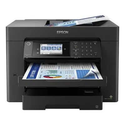 Imprimanta multifunctionala inkjet color Epson WF-7840DTWF, A3, duplex, ADF, USB 2.0, Wi-Fi, ppm