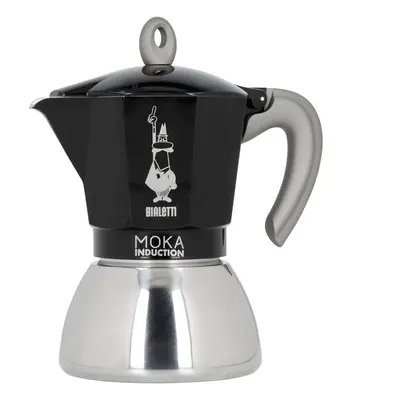 Bialetti Filtru de cafea Moka Inductie cesti negru