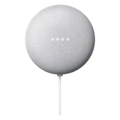 Boxa portabila Google Nest Mini 2, Bluetooth, Chromecast integrat, Wi-Fi, Alb