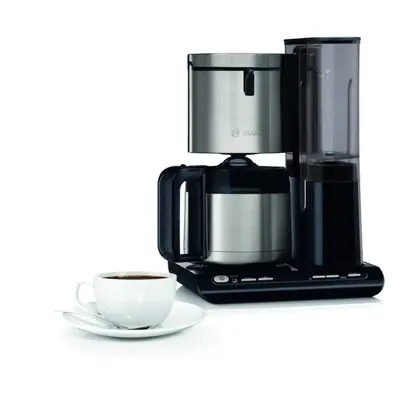 Cafetiera Bosch Styline TKA8A683, W, vas termic, Negru