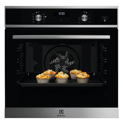 Electrolux EOD5H70X Cuptor incorporabil, 72L, Functie abur, Multifunctional, Display LED, AquaCl