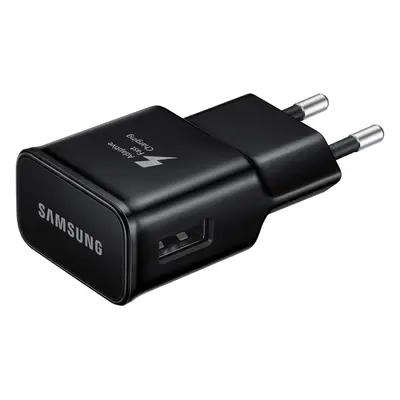 Incarcator retea Samsung Fast Charge 15W, port USB-A, EP-TA20EBENGEU, Negru