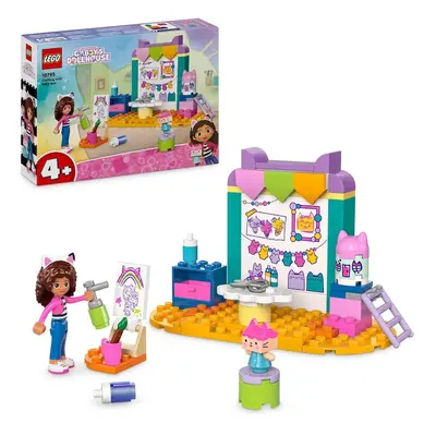 LEGO® Gabby's Dollhouse - Creatii mestesugite cu Bebe Cutiuta 10795, piese