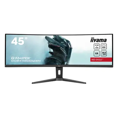 Monitor Gaming VA LED Iiyama 45" GCB4580DQSN-B1, DQHD (5120 x 1440), HDMI, DisplayPort, Boxe, Ec