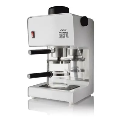 Cafetiera Szarvasi SZV-618 ESPRESSO MAX, 950W, cu Robinet de Abur, Alb