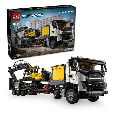 LEGO® Technic - Camionul FMX si excavatorul electric EC230 de la Volvo 42175, piese