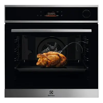 Cuptor incorporabil Electrolux EOC8P39X, Electric, l, Autocuratare pirolitica, SteamCrisp, Grill