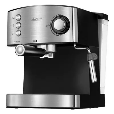 Espressor de cafea MPM MKW-06M, W, 1.7 L, Sistem Thermoblock, Negru/Argintiu