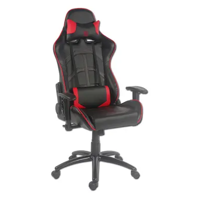 Scaun LC Power LC-GC-1 Gaming, negru/rosu