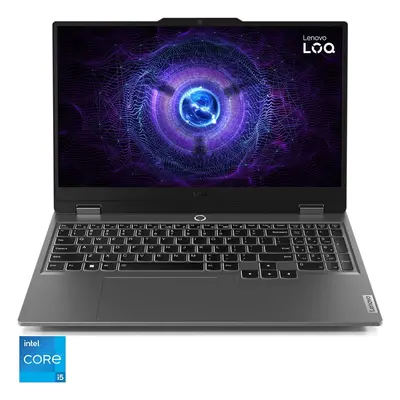 Laptop Lenovo Gaming 15.6'' LOQ 15IAX9, FHD IPS 144Hz, Procesor Intel® Core™ i5-12450HX (12M Cac