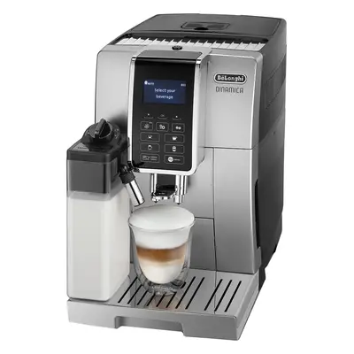 Espressor automat De’Longhi Dinamica ECAM 350.55.SB, 1450W, bar, sistem LatteCrema, carafa lapte