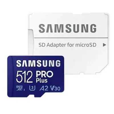 Card memorie Samsung MB-MD512KA/EU, Micro-SDXC, PRO Plus (2021), 512GB