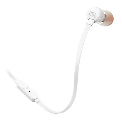 Casti Audio In Ear JBL Tune 110, Cu fir, Alb