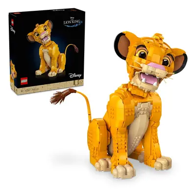 LEGO® Disney Classic - Adolescentul Simba, Regele Leu 43247, piese