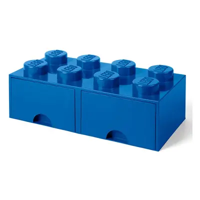 Cutie de depozitare LEGO - albastru cu sertare x x mm (40061731)