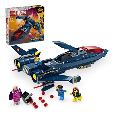 LEGO® Marvel - Avionul X-jet al X-MEN 76281, piese