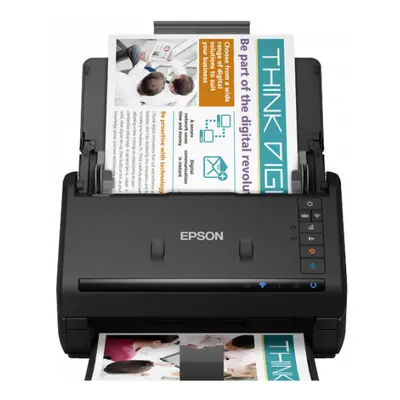 Scanner Epson ES-500WII Format A4, WiFi, USB 3.0, Negru