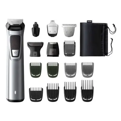 Aparat de tuns barba si parul in Philips Multigroom MG7736/15, lame metalice cu auto-ascutire, p