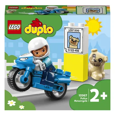 LEGO® DUPLO® - Motocicleta de politie pentru salvare 10967, piese