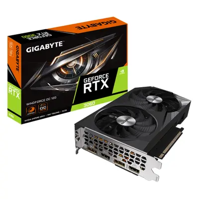 Placa video Gigabyte nVidia GeForce RTX WindForce OC 12GB, GDDR6, 192bit