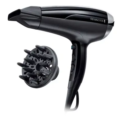 Uscator de par Remington D5215, W, viteze, Concentrator, Negru