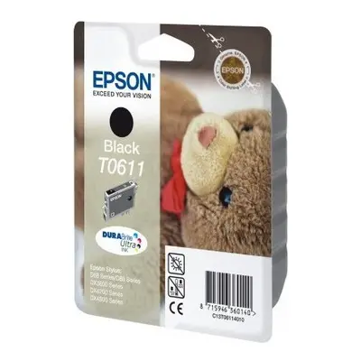 Epson Cartus T0611, negru