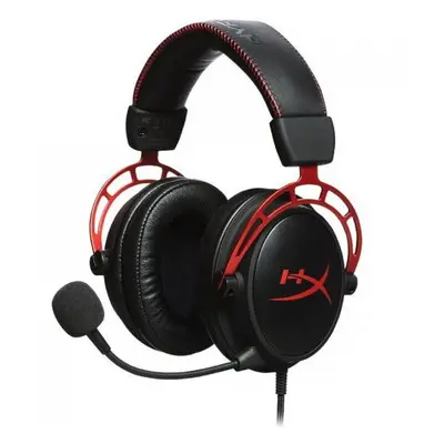 Casti gaming HyperX Cloud Alpha, drivere 50mm Dual Chamber, microfon detasabil cu noise cancelli